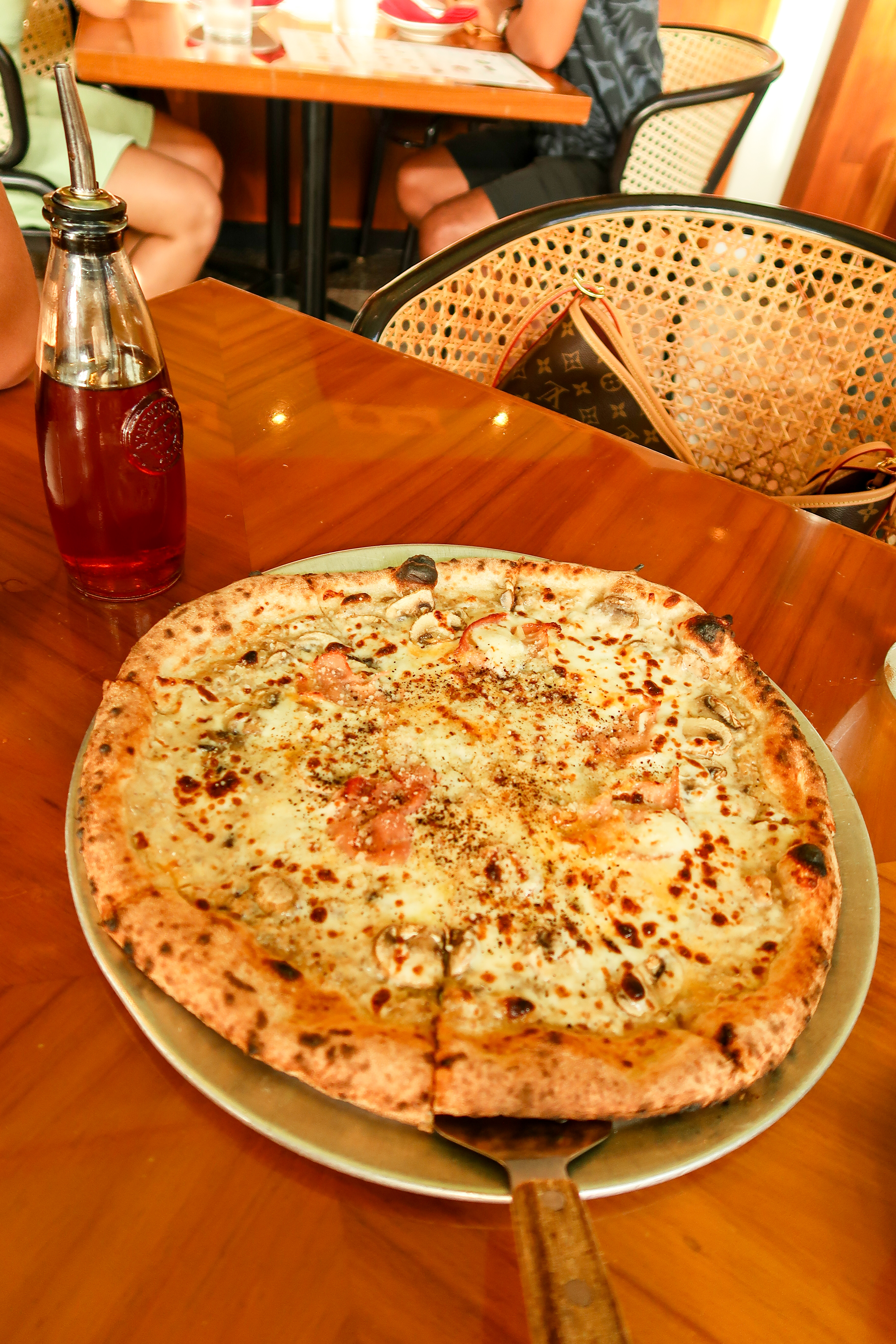 Funghi Pizza at RIGO